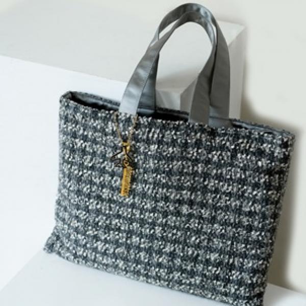 シャルマントサックのJAL SHOP限定ツイードバッグ発売！飛行機モチーフ