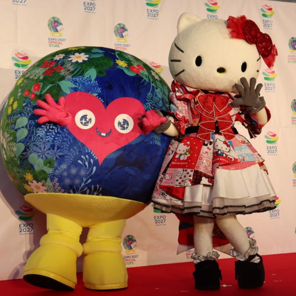 GREEN×EXPO協会、サンリオと初コラボ！トゥンクトゥンク×ハローキティ