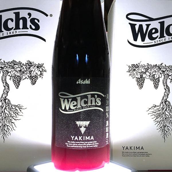 アサヒ飲料 ぶどう4房ぶん果汁 ウェルチ Welch's PREMIUM YAKIMA 2500