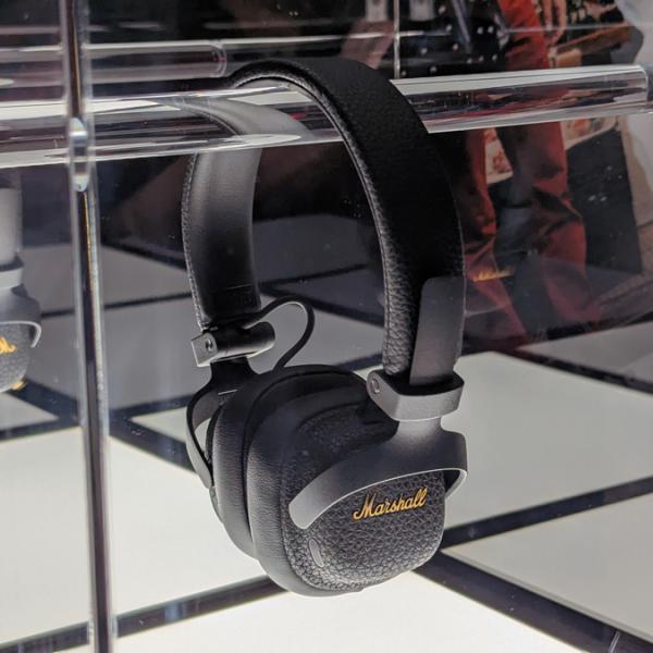 MarshallがオンイヤータイプでANCとハイレゾ音源の再生に対応した