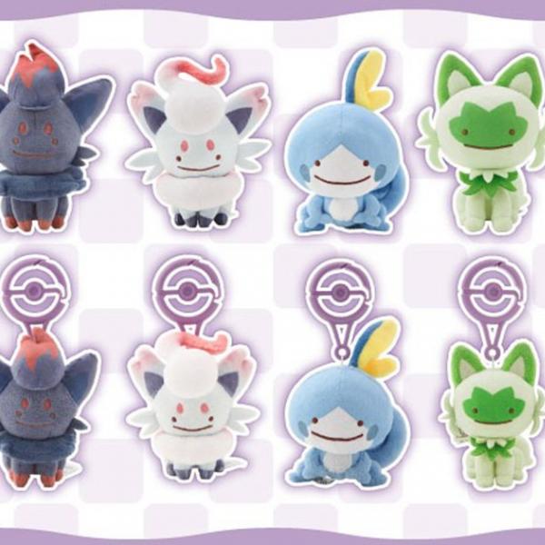 メタモンがいろいろなポケモンにへんしんしたグッズ「へんしん