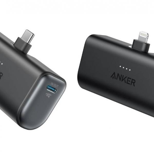 ケーブルレスのコンパクト設計、Ankerの直挿しバッテリー