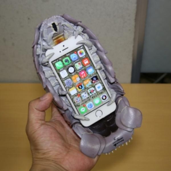 ダイオウグソクムシ iPhoneケース1号たん 深海GOLD(限定) ダイオウグソクムシ iPhoneケース1号たん 深海GOLD