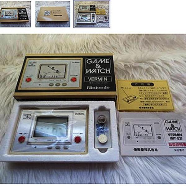 ヤフオク】任天堂のゲーム＆ウォッチ『バーミン』が13万円で落札される