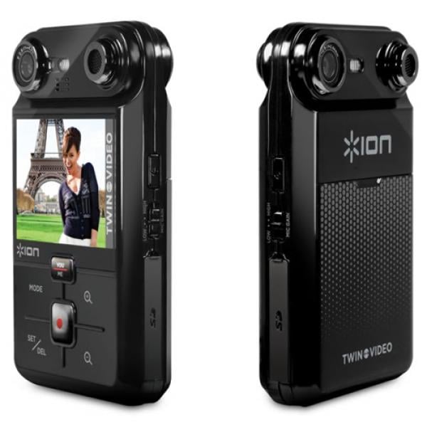 レンズを切り替えて2人同時撮影 ポケットビデオカメラ『Twin Video Portable Recorder』 ｜ ガジェット通信 GetNews