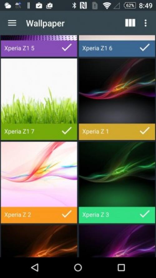 Theme Xperia 歴代のxperiaのアイコンと壁紙をワンタッチでホーム画面に適用できるアプリ ガジェット通信 Getnews