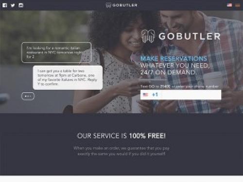 オペレーターが24時間体制で質問に答える Smsパーソナルアシスタントサービス Gobutler とは ガジェット通信 Getnews