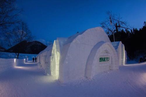 冬に６０日間だけ現れる幻の村 雪と氷でできた北海道のしかりべつ湖コタン ガジェット通信 Getnews