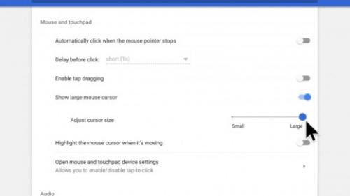 Chrome Os 59ではmac Osのようにマウスカーソルのサイズをスライダーで調節できる模様 ガジェット通信 Getnews