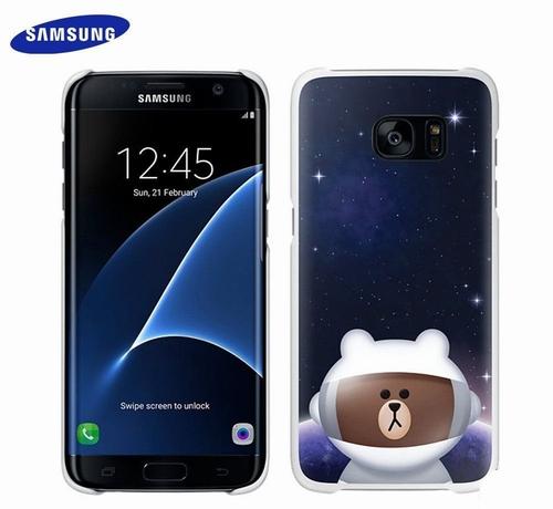 宇宙服を着たブラウンが可愛い Galaxy S7 Edgeのline Friendsカバーがamazonで購入可能に ガジェット通信 Getnews