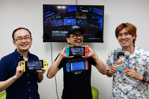 これはゲーム？　それとも楽器？　『KORG Gadget for Nintendo Switch』を開発者さんと4人プレイで遊んでみた