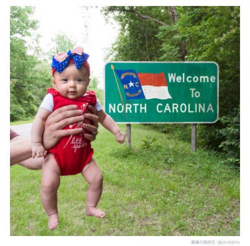 全米50州をまたにかける生後5か月の赤ちゃんが話題