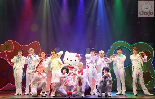 全公演キティ出演で劇場がキラキラなピューロランドに！関西組もかわいいミラクル☆ステージ『サンリオ男子』動画レポ