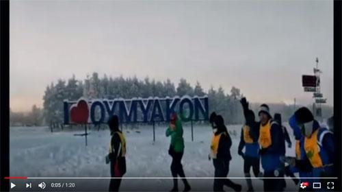 一方ロシアは：世界最寒の村オイミャコンでエクストリーム寒中マラソン開催　気温はなんと-52℃！