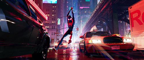 『スパイダーマン：スパイダーバース』本編映像解禁！　運命を引き継いだスパイダーマン“マイルス”と“プラウラー”の緊迫サブウェイ・チェイス