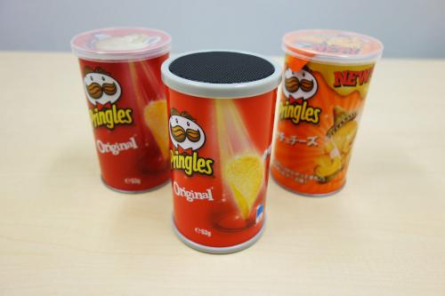 今年は海外の缶デザインに忠実なBluetoothスピーカーに！　『プリングルズ』の“必ずもらえる”スピーカーキャンペーン