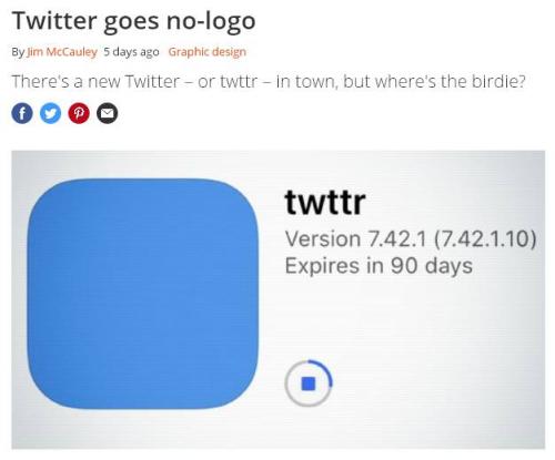 『Twitter』のアイコンから鳥が消えた！　これはプロトタイプの『twttr』なんです