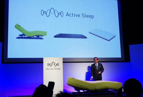 睡眠を計測して自動で角度を変更するベッドや体の6部位ごとに硬さ調節ができるマットレス　パラマウントベッドが新ブランド『Active Sleep』を発表