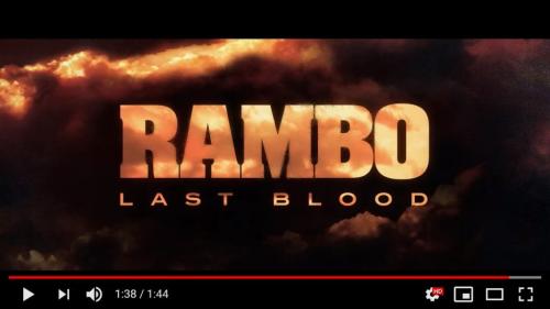 大ヒット曲『Old Town Road』が流れる『ランボー』新作『Rambo: Last Blood』の予告編が初公開