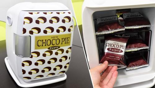 夏をクールに楽しむ胸熱アイテム“チョコパイ専用ミニ冷蔵庫”　合計100名に当たるぞおぉぉ！