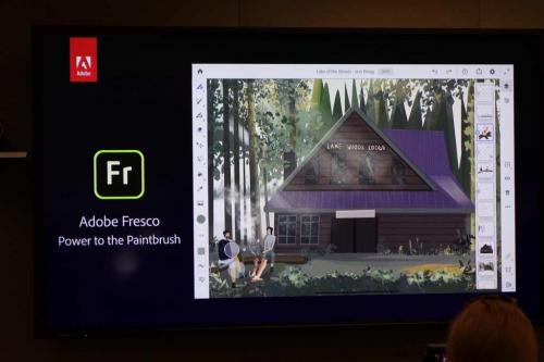 アドビがプロのイラストレーターに向けたiPad用ドロー＆ペイントアプリ「Adobe Fresco」をお披露目　Photoshopのブラシにベクターのブラシも組み合わせ可能に