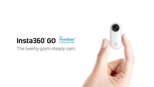 親指サイズで手ブレ補正に強い防水アクションカメラ「Insta360 GO」が正式発表　予約受付を開始し価格は2万3800円