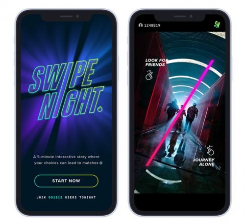 マッチングアプリ「Tinder」が仕掛ける実写映像アドベンチャーゲーム「Swipe Night」