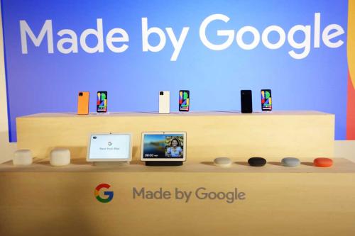 Googleがスマートフォン「Pixel 4/Pixel 4 XL」とスマートホーム製品「Nest Hub Max」「Nest Mini」「Nest WiFi」の国内発売を発表　完全ワイヤレスイヤホン「Pixel Buds」も2020年発売へ