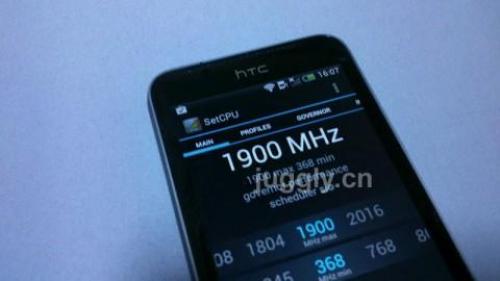 HTC One V用オーバークロックカーネルが公開、2016MHzまでクロックアップ可能