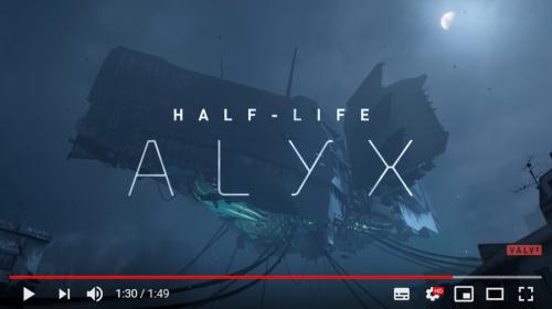 Valveが新作VRゲーム「Half-Life: Alyx」を正式に発表　リリースは2020年3月