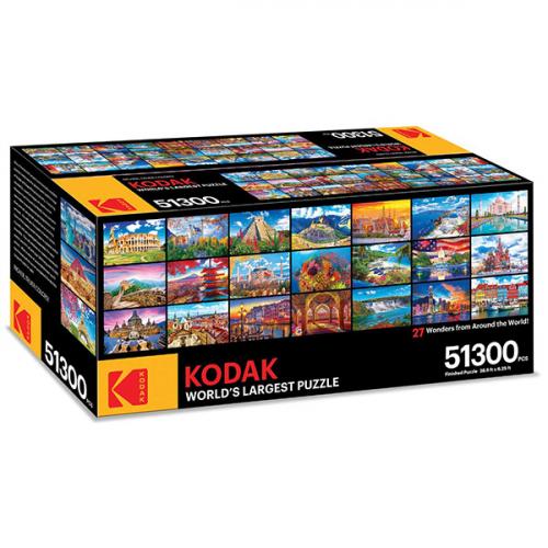 コダックが5万1300ピースのジグソーパズル「World’s Largest Puzzle」を発売　すぐに売り切れ