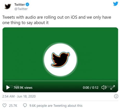 Twitterの音声ツイートで遊ぶ人が出始めています 同社は“人間味あふれる体験を生み出すことを期待”