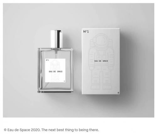 宇宙空間の匂いがする香水「Eau de Space」がKickstarterで資金調達中