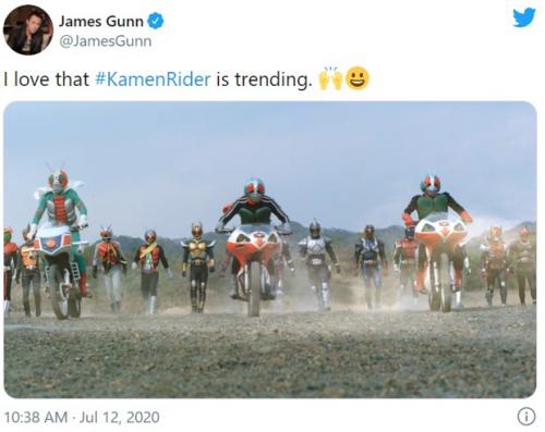 「#KamenRider」がアメリカのTwitterトレンドに 英語字幕付き『仮面ライダー平成ジェネレーションズ FOREVER』の配信開始が関係か!?