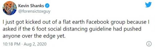地球平面説を支持するFacebookグループから追い出された理由とは？ 「地球平面説を信じてる人って都市伝説じゃなくて本当に存在するんだよ」
