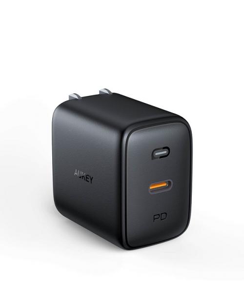 AUKEYのGaN採用で小型・高出力のPD対応USB急速充電器Omniaシリーズに61WでUSB-Cポート1基の最小・最軽量モデルが発売