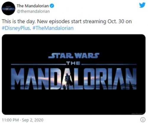 『マンダロリアン』シーズン2はDisney+で10月30日配信開始 「やっと2020年がいい年になる」「ベビーヨーダも大喜びだ」