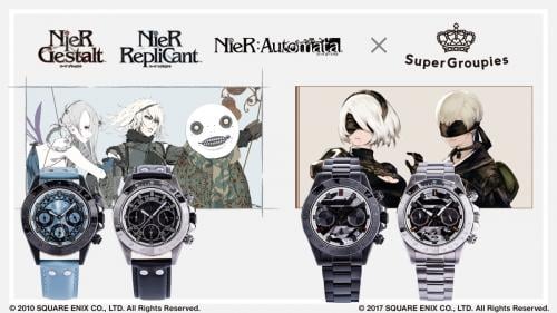 ニーアや2Bの腕時計・バッグなど『NieR』シリーズコラボアイテム登場！「黒文病」やヨルハ部隊のマークをさり気なく配置