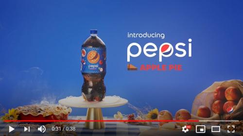 アップルパイ味ペプシ「Pepsi Apple Pie」 1500本限定のキャンペーン景品です