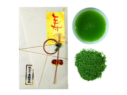 鈴鹿園から毎年恒例のキラキラ豪華な緑茶「金粉入緑茶 寿茶」、数量限定で販売開始
