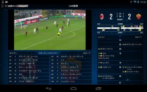 スカパー 海外サッカー中継を視聴できるandroid向け公式サッカーアプリ スカパー 海外サッカーlive をリリース ガジェット通信 Getnews