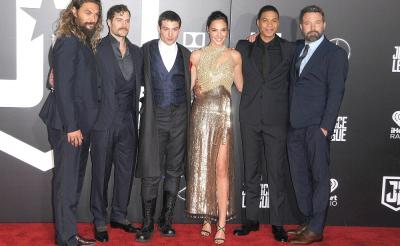 ヒーローたちがカム・トゥゲザー！　『ジャスティス・リーグ』LAプレミアが開催