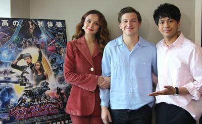 『レディ・プレイヤー1』キャストインタビューで判明！「実際にこの映画をテーマにしたゲームが発売予定だよ」