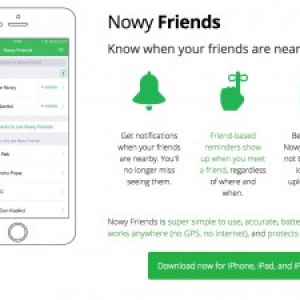 GPSもネット回線も不要！近くにいる友達をすぐに見つけられるアプリ「Nowy Friends」