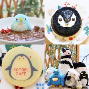 ことりカフェの今度の主役は「ペンギン」！カレーやケーキもペンギン色に染まる5日間