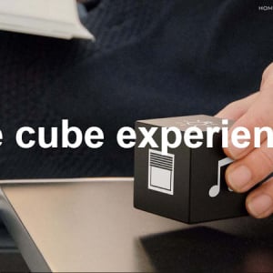 立方体で家電を制御！スタイリッシュなスマートホーム用インターフェース「CUBE」