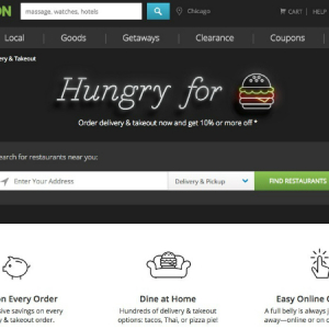 お得な価格で宅配！グルーポンがフードデリバリーサービスを始動