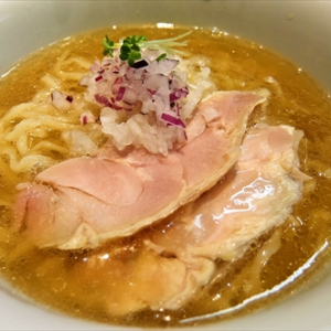珍しい”太刀魚の煮干し”を使った限定ラーメンを食す！　＠『進化』東京都町田市