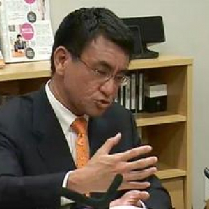 河野太郎氏、東電は「札びらでメディアの横っ面を張り倒している」