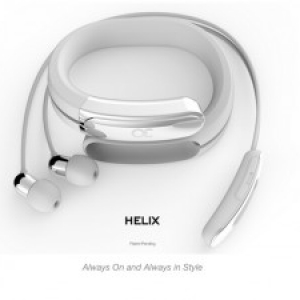 これ便利！ブレスレットとして携帯できるBluetoothイヤホン「HELIX」